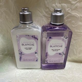 ロクシタン(L'OCCITANE)のロクシタン　ホワイトラベンダー　シャワージェル＋ボディミルク(ボディローション/ミルク)