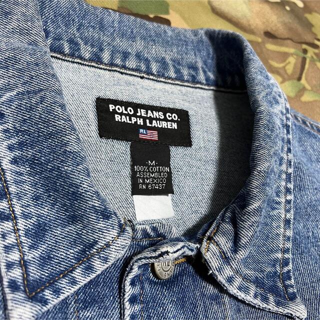 "POLO JEANS Co." DENIM Jacket RL LOGO