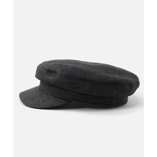 AZUL by moussy(アズールバイマウジー)の新品タグ付き　AZULbymoussy イージーペーパーキャスケット　ブラック レディースの帽子(キャスケット)の商品写真