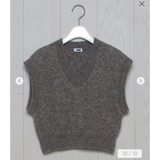 BEAUTY&YOUTH UNITED ARROWS(ビューティアンドユースユナイテッドアローズ)の＜H＞ALPACA BOUCLE KNIT VEST/ベスト レディースのトップス(ベスト/ジレ)の商品写真