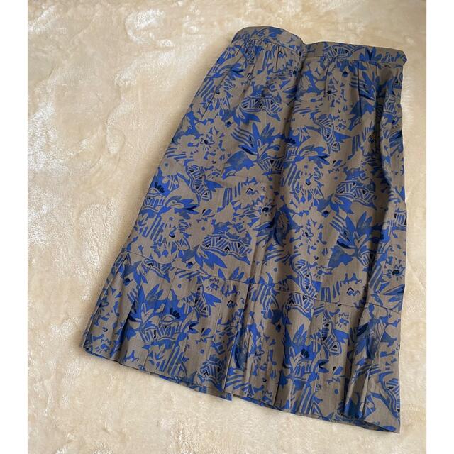 柄スカート レディースのスカート(ロングスカート)の商品写真