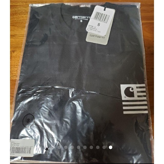 carhartt(カーハート)の【新品】Carhartt　半袖Tシャツ　ブラック　サイズS メンズのトップス(Tシャツ/カットソー(半袖/袖なし))の商品写真