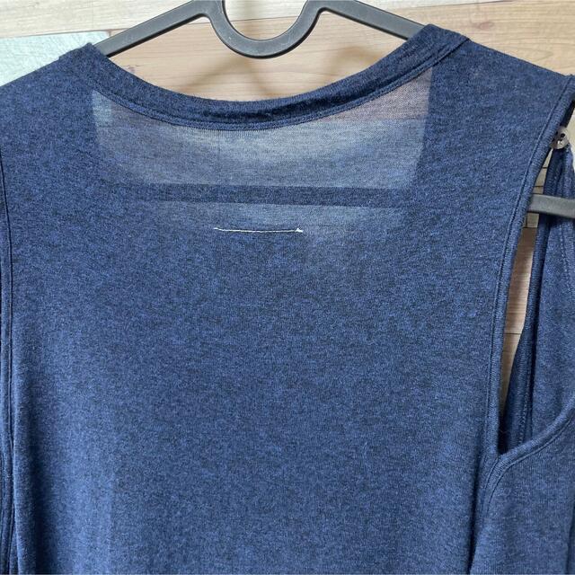 Maison Martin Margiela(マルタンマルジェラ)の【MARTIN MARGIELA】カットアウトTシャツ♡チュニック レディースのトップス(カットソー(長袖/七分))の商品写真