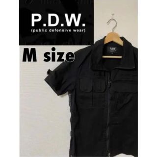 アヴィレックス(AVIREX)の【P.D.W.】ベンチレーションシステムシャツ サイド部分メッシュ(ミリタリージャケット)