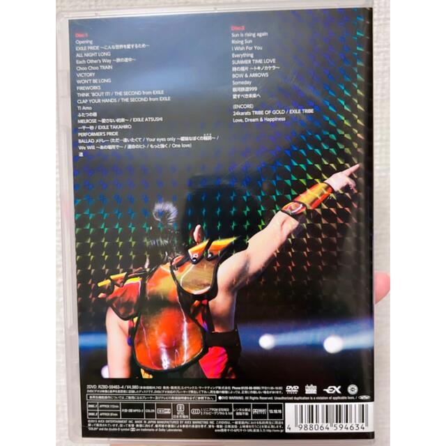 EXILE(エグザイル)のEXILE　LIVE　TOUR　2013　“EXILE　PRIDE”（2枚組DV エンタメ/ホビーのDVD/ブルーレイ(ミュージック)の商品写真