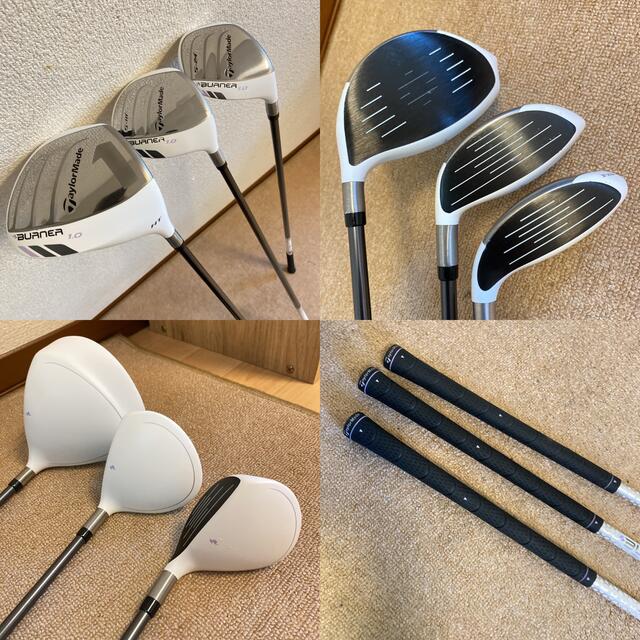 TaylorMade(テーラーメイド)の豪華‼️【美品】テーラーメイド　バーナー★レディース ゴルフクラブセット/女性 スポーツ/アウトドアのゴルフ(クラブ)の商品写真