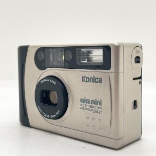 コニカミノルタ(KONICA MINOLTA)の【完動品】Konica Big mini BM-21 フィルムカメラ コンパクト(フィルムカメラ)