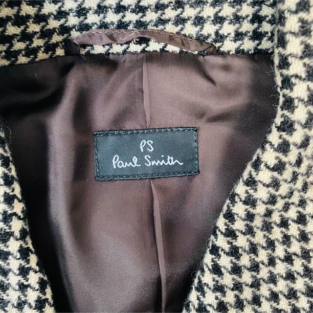 Paul Smith(ポールスミス)の【希少デザイン】PS Paul Smith ポールスミス　ダッフルコート　総柄　 メンズのジャケット/アウター(ダッフルコート)の商品写真