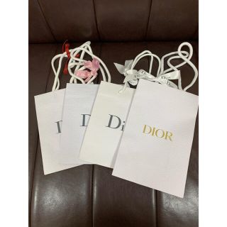 ディオール(Dior)のDior ディオール ショップ袋　4枚(ショップ袋)