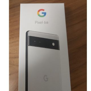 グーグル(Google)のGoogle Pixel 6a Chalk 128 GB 白　SIMフリー(スマートフォン本体)