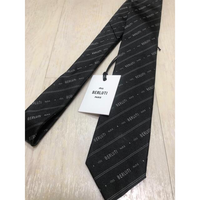 BERLUTI 1895 シルクネクタイ ベルルッティ クリスヴァンアッシュ-