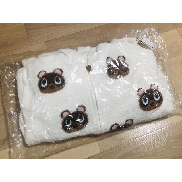 ジェラートピケ あつまれどうぶつの森つぶまめジャガードパーカ