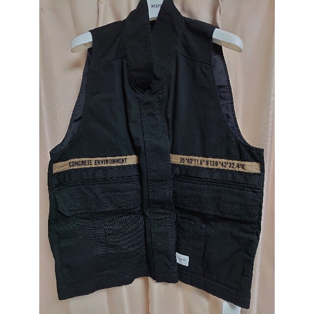 Wtaps 21ss rep vest 黒　Sサイズ