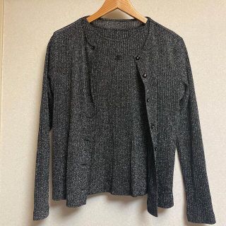 クレージュ(Courreges)の◎美品◎ courreges ラメニット　アンサンブル(アンサンブル)