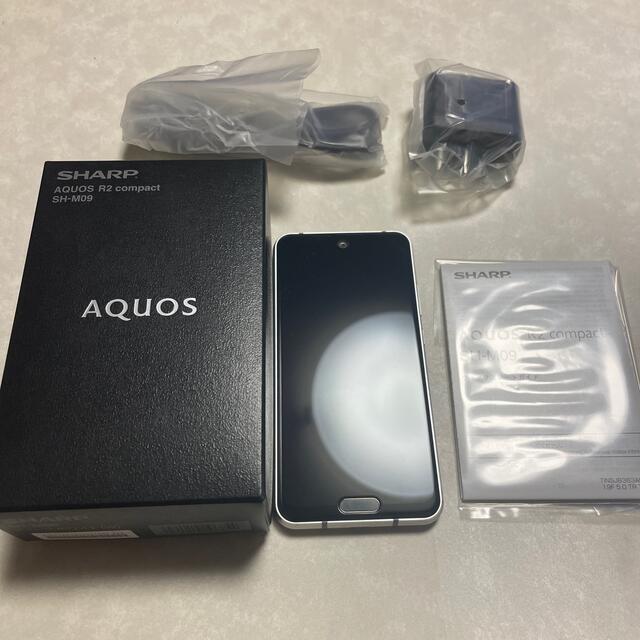 SHARP AQUOS R2 compact  SH-M09 ディープホワイト