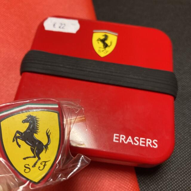 Ferrari(フェラーリ)のフェラーリ 消しゴム 8個！ イタリアフェラーリショップで購入! グッズ 激レア インテリア/住まい/日用品の文房具(消しゴム/修正テープ)の商品写真