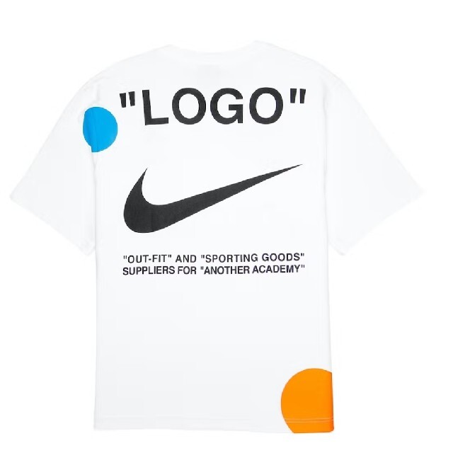 NIKEﾃﾞｶﾛｺﾞ長袖ｶｯﾄｿｰ ﾕﾆﾌyeezyｴﾙﾋﾞﾗoff white