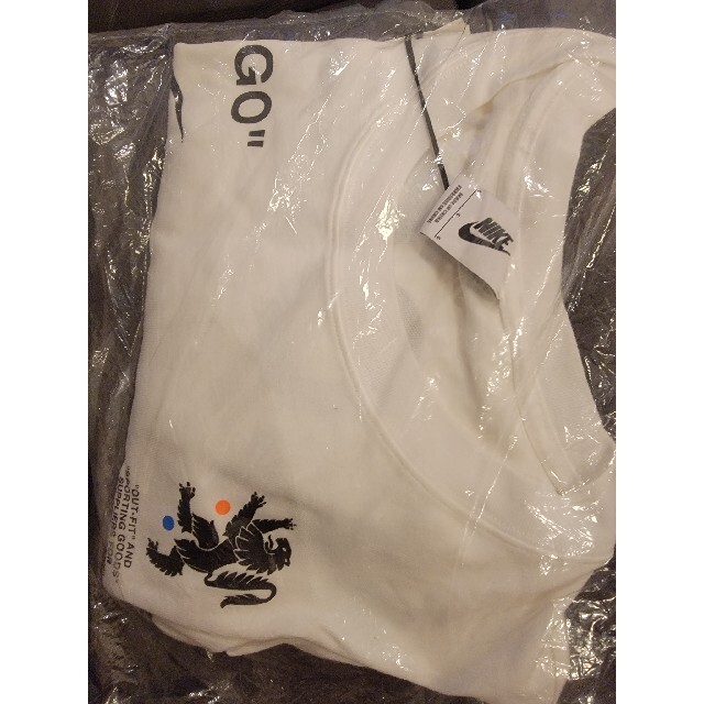 最終出品 未使用 希少 Off-White レア NIKE tシャツ Lサイズ