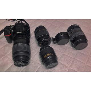 ニコン(Nikon)の【大特価】Nikon D3500 一眼レフカメラ　レンズセット(デジタル一眼)