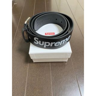 シュプリーム(Supreme)のSUPREME Repeat Leather Belt Black L/XL(ベルト)