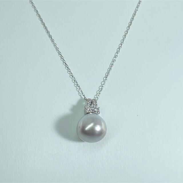 16-30】パール ダイヤモンド ネックレス D0.11ct | tspea.org