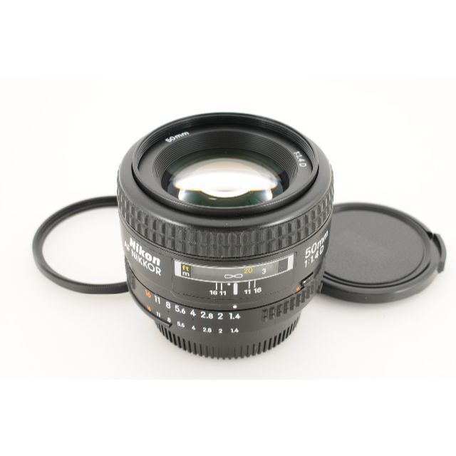 銘玉【美しいボケ描写】広角 単焦点レンズ Nikon AF 50mm F1.4 D