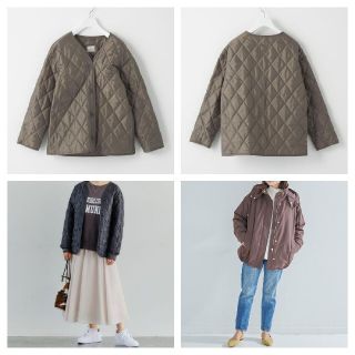 【WEB限定】小柄な方向け148-155㎝ ライナー付きフードブルゾン