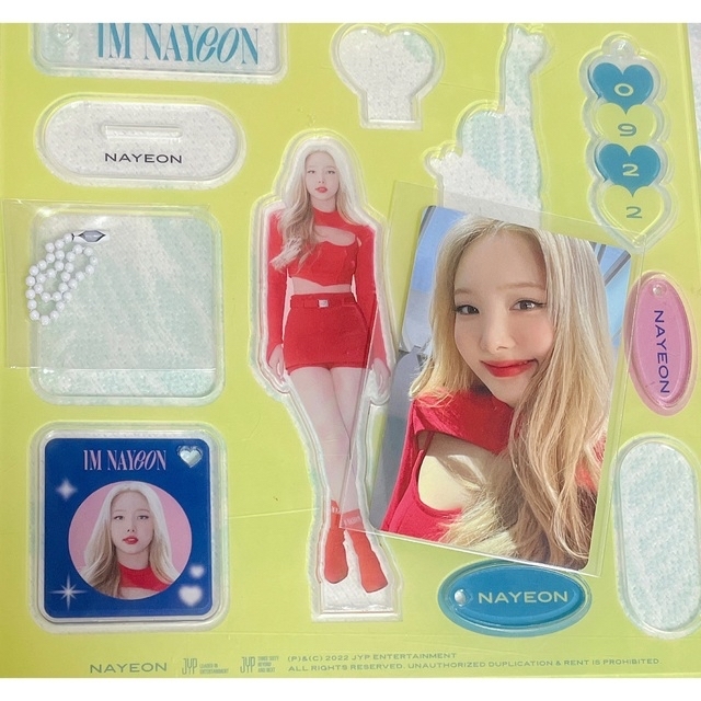 TWICE ナヨン ACRYLIC KIT IM NAYEON アクスタ　pop