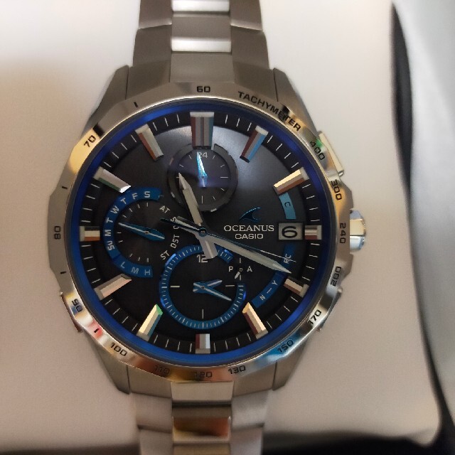 美品　CASIO OCEANUS OCW-S4000-1AJF