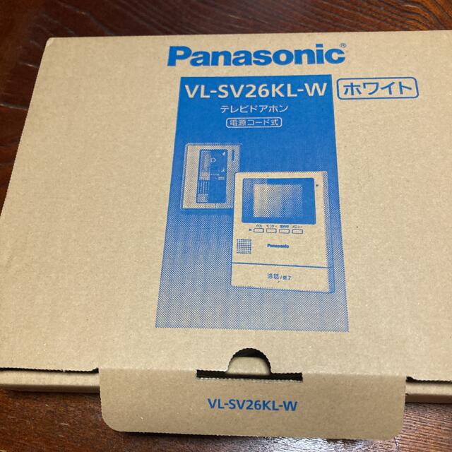 未使用　Panasonic テレビドアホン VL-SV26KL-W  交渉可能