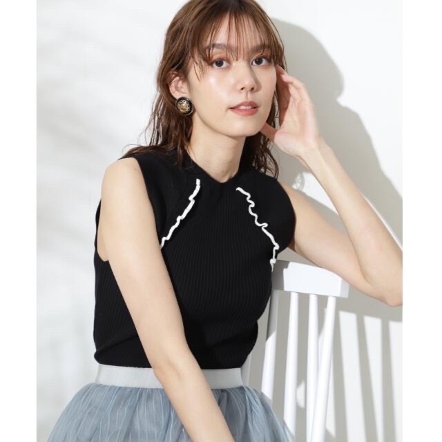 JILLSTUART(ジルスチュアート)のサライニット　ノラシアーニット 2点セット　JILL STUART レディースのトップス(カットソー(半袖/袖なし))の商品写真