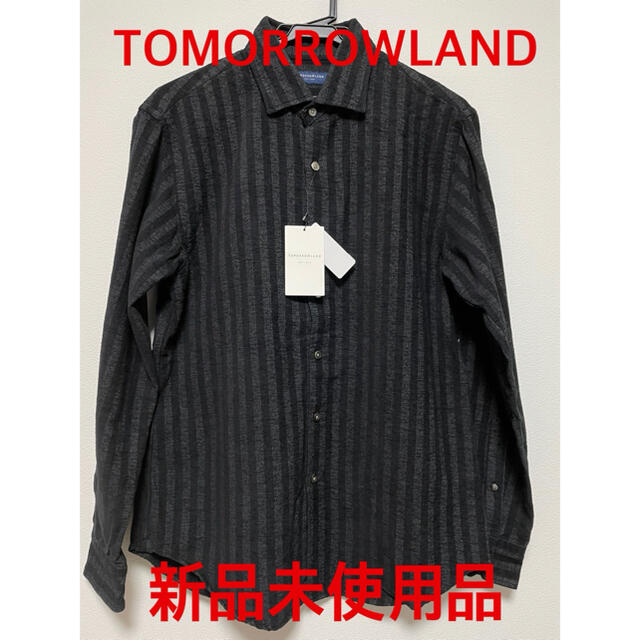 ☆大人気商品☆ 新品 TOMORROWLAND ストライプシャツ シャツ/ブラウス