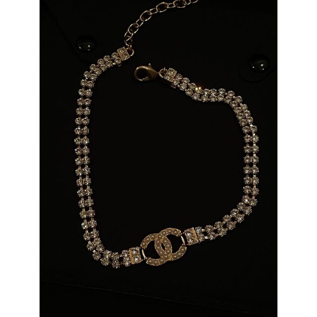 CHANEL シャネル チョーカー ネックレス パール - ネックレス