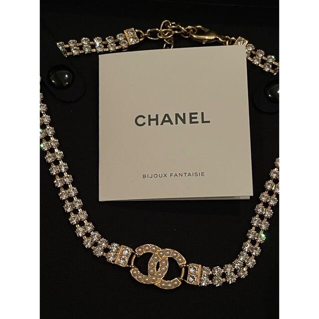 CHANEL(シャネル)のCHANEL シャネル　チョーカー　ネックレス　パール　 レディースのアクセサリー(ネックレス)の商品写真