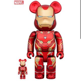 ベアブリック(BE@RBRICK)のBE@RBRICK IRON MAN MARK 50 100％ & 400％(フィギュア)