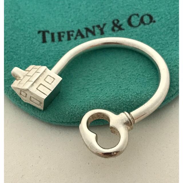 Tiffany ハウスモチーフ キーリング