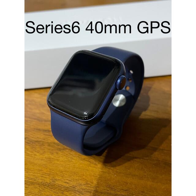 Apple Watch(アップルウォッチ)のApple watch series 6 40mm GPSモデル メンズの時計(腕時計(デジタル))の商品写真