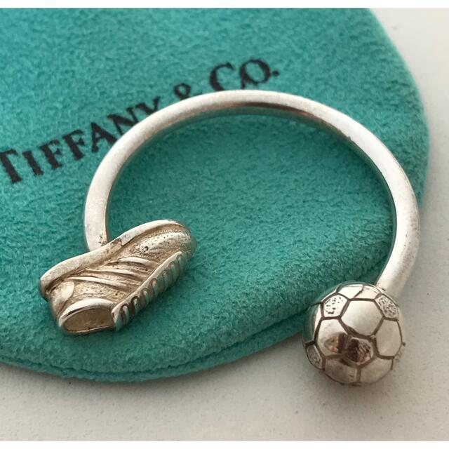 Tiffany サッカーボールモチーフ キーリング - ブレスレット