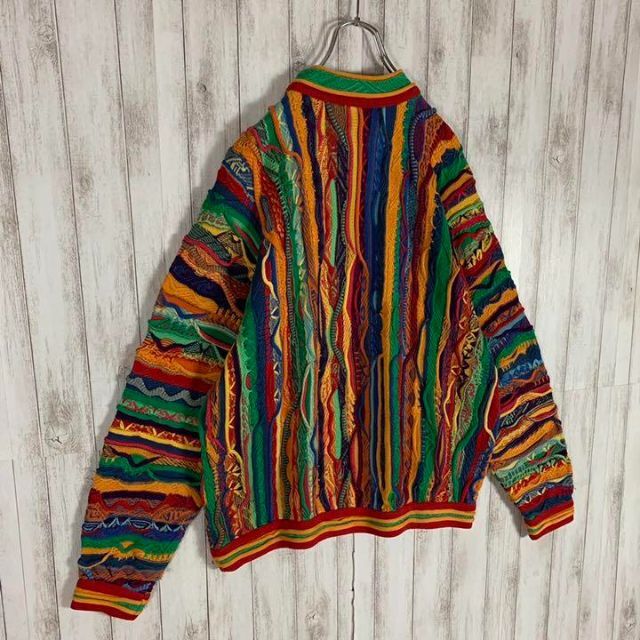 COOGI(クージー)の【幻の1点モノ】coogi クージー 立体 編込み 3Dニット 即完売モデル メンズのトップス(ニット/セーター)の商品写真