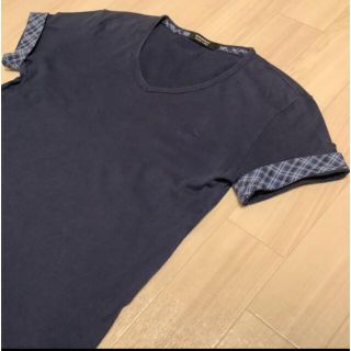 バーバリー(BURBERRY)の【最終値下げ】Burberry バーバリー Vネック Tシャツ(Tシャツ/カットソー(半袖/袖なし))