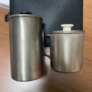 スノーピーク  チタン カフェプレス (調理器具)