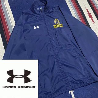 アンダーアーマー(UNDER ARMOUR)の90s 古着 アンダーアーマー トラックジャケット ジャージ 刺繍ロゴ ゆるだぼ(ジャージ)