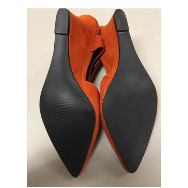【未使用】サンダル オレンジ色 サイズ39 レディースの靴/シューズ(サンダル)の商品写真