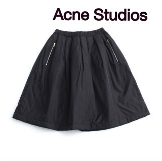 アクネストゥディオズ(Acne Studios)の新品未使用acne studios 中綿 キルティング スカート♪ブラック(ロングスカート)