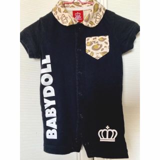 ベビードール(BABYDOLL)の最終値下げベビードール　ロンパース　ベビー服　70サイズ(ロンパース)