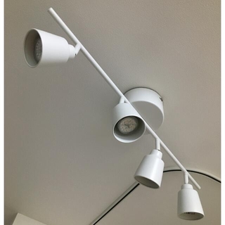 イケア(IKEA)のIKEA KNUTBO クヌートボー シーリングスポットライト White(天井照明)