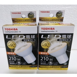トウシバ(東芝)のLDR6L-M-E11/D2　東芝LED電球　調光対応(蛍光灯/電球)