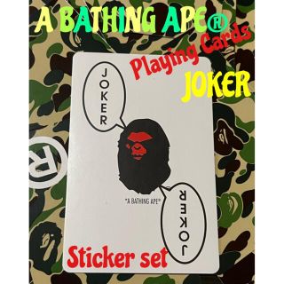 アベイシングエイプ(A BATHING APE)のA BATHING APE Joker Card・Sticker Set(その他)