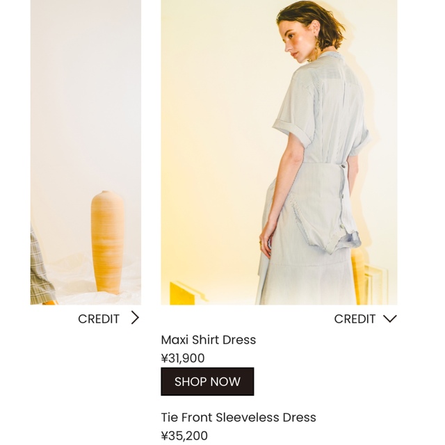 LE CIEL BLEU(ルシェルブルー)のルシェルブルー　Maxi Shirt Dress レディースのワンピース(ロングワンピース/マキシワンピース)の商品写真