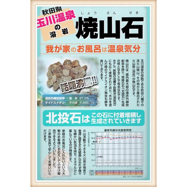 薬石 秋田県 玉川温泉 焼山石 北投石 限定品 希少 ラジウムの通販 by ...